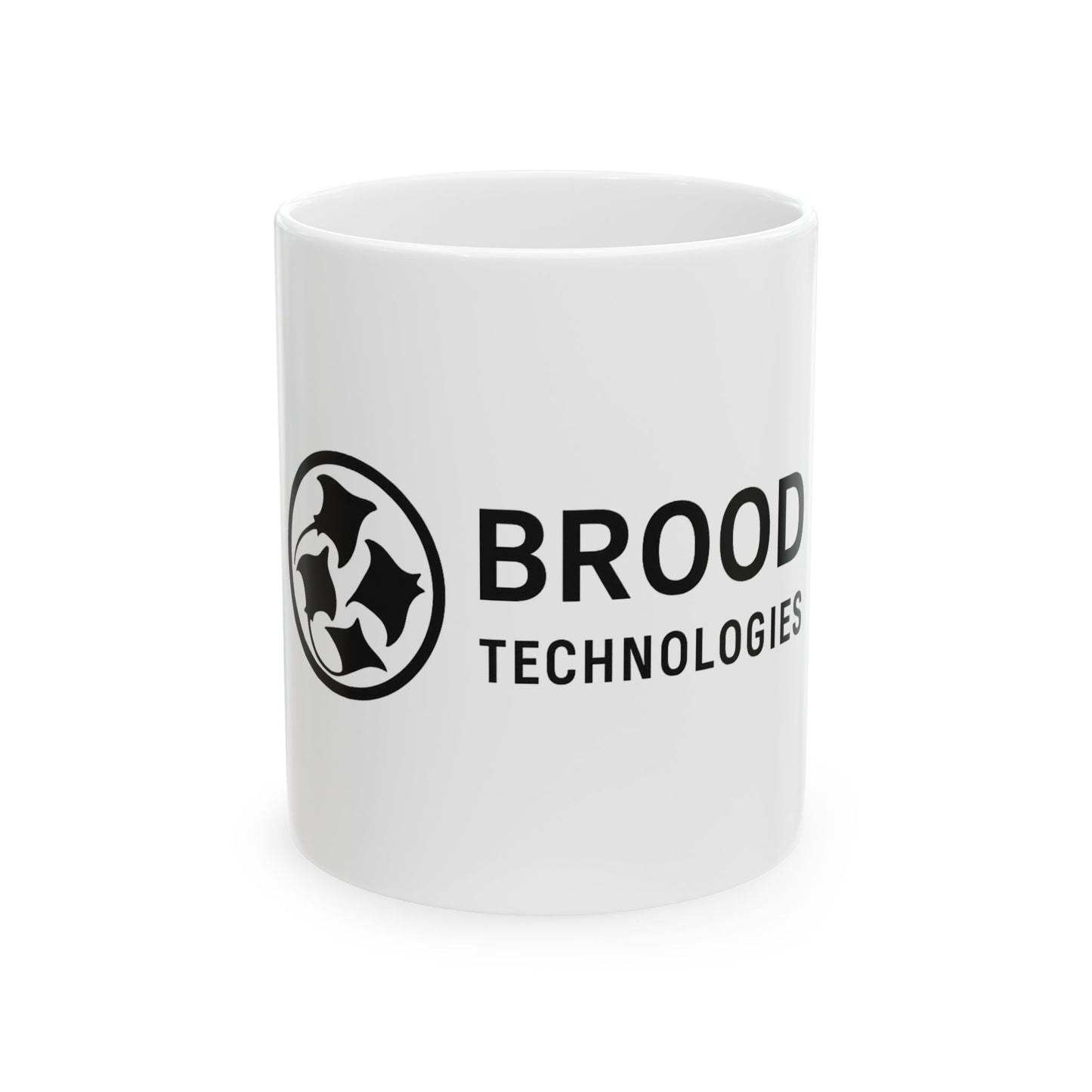 Brood Technologies Ceramic Mug - 11oz & 15oz Coffee Cup for Tech Lovers