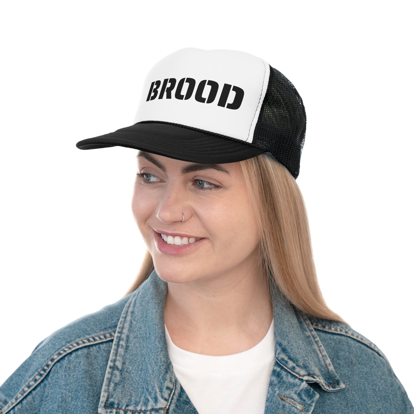 Stylish 'BROOD' Trucker Cap | Perfect for Outdoor Adventures & Casual Wear